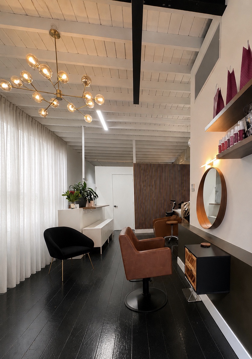 Inside the Miss Jackson Hair salon suite in South Melbourne